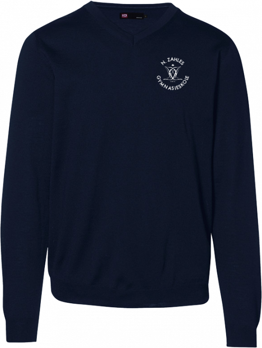 ID - Zahles Pullover With Emblem - Granat